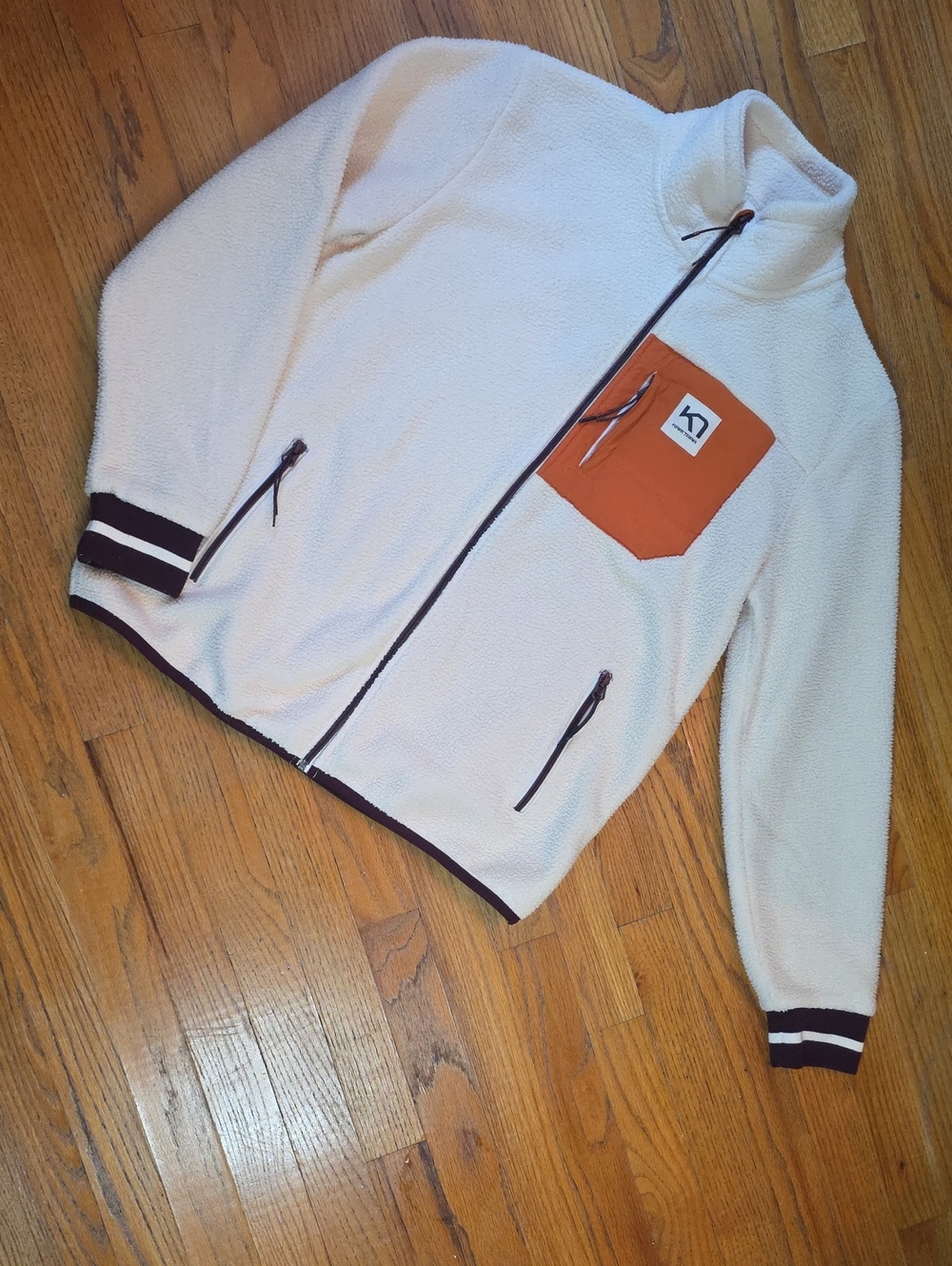 Kari Traa Size L Full Zip Rothe Mid-Layer Fleece